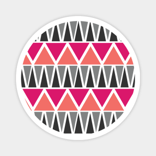 Triangle Seamless Pattern - Tribal Design Inspired 019#001 Magnet